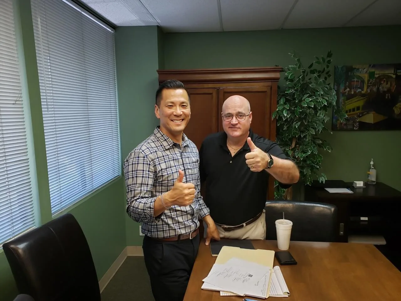 The owner of Stamos and Stamos CPA with richard